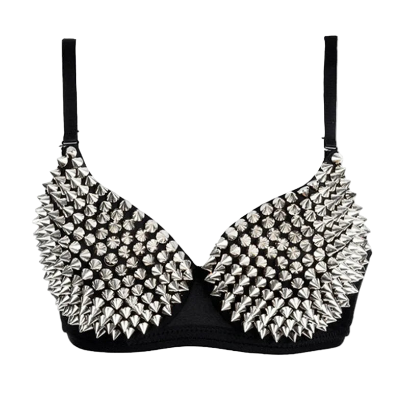Rivet Punk Bralette