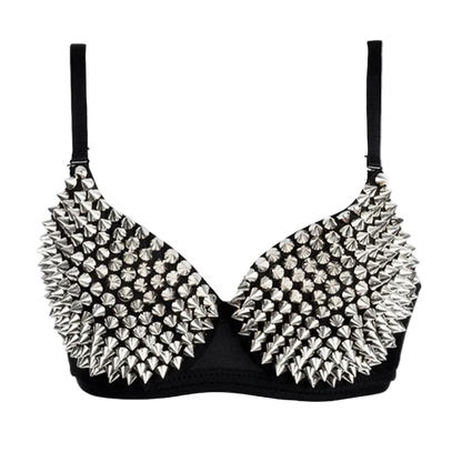 Rivet Punk Bralette