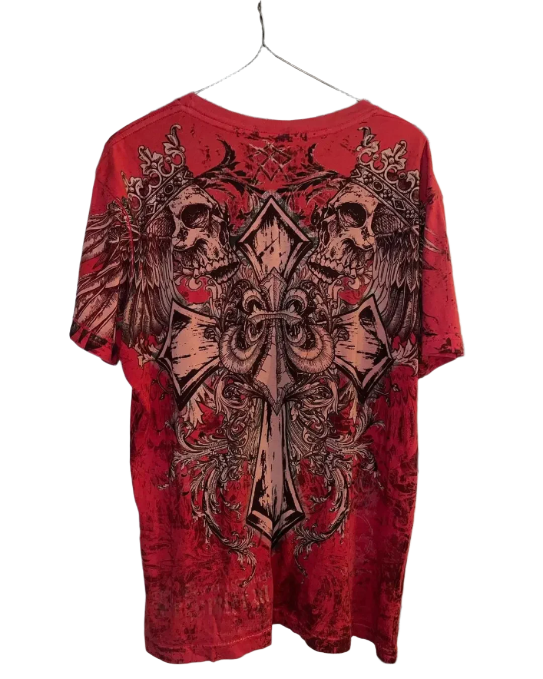 Affliction Style Long Sleeve with Y2k Design