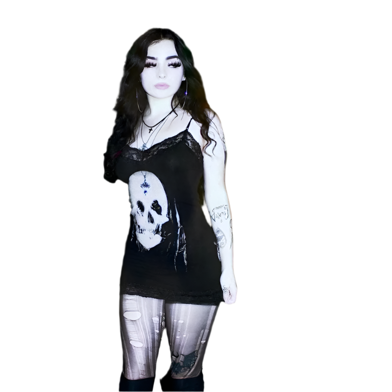 Skull Mini Dress