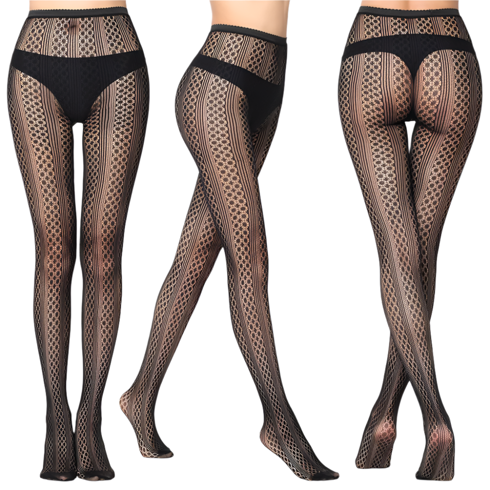 Multi Pattern Fishnet Tightz