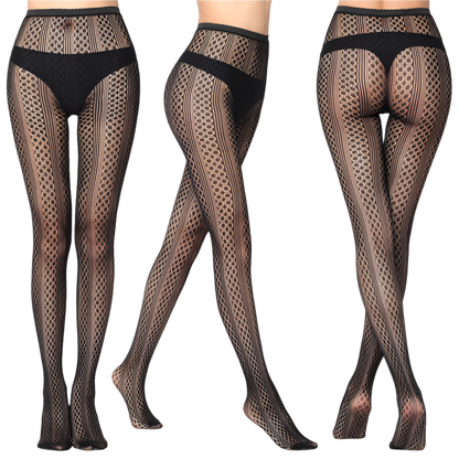 Multi Pattern Fishnet Tightz