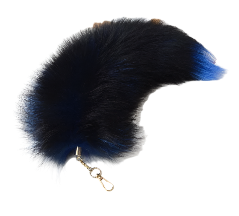 Faux Raccoon Tail