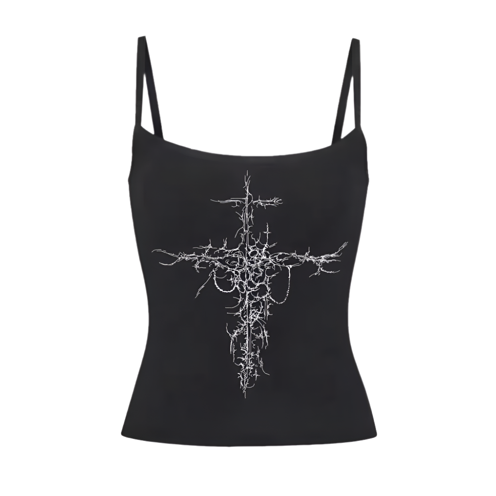 Cyber Cross Design Tee