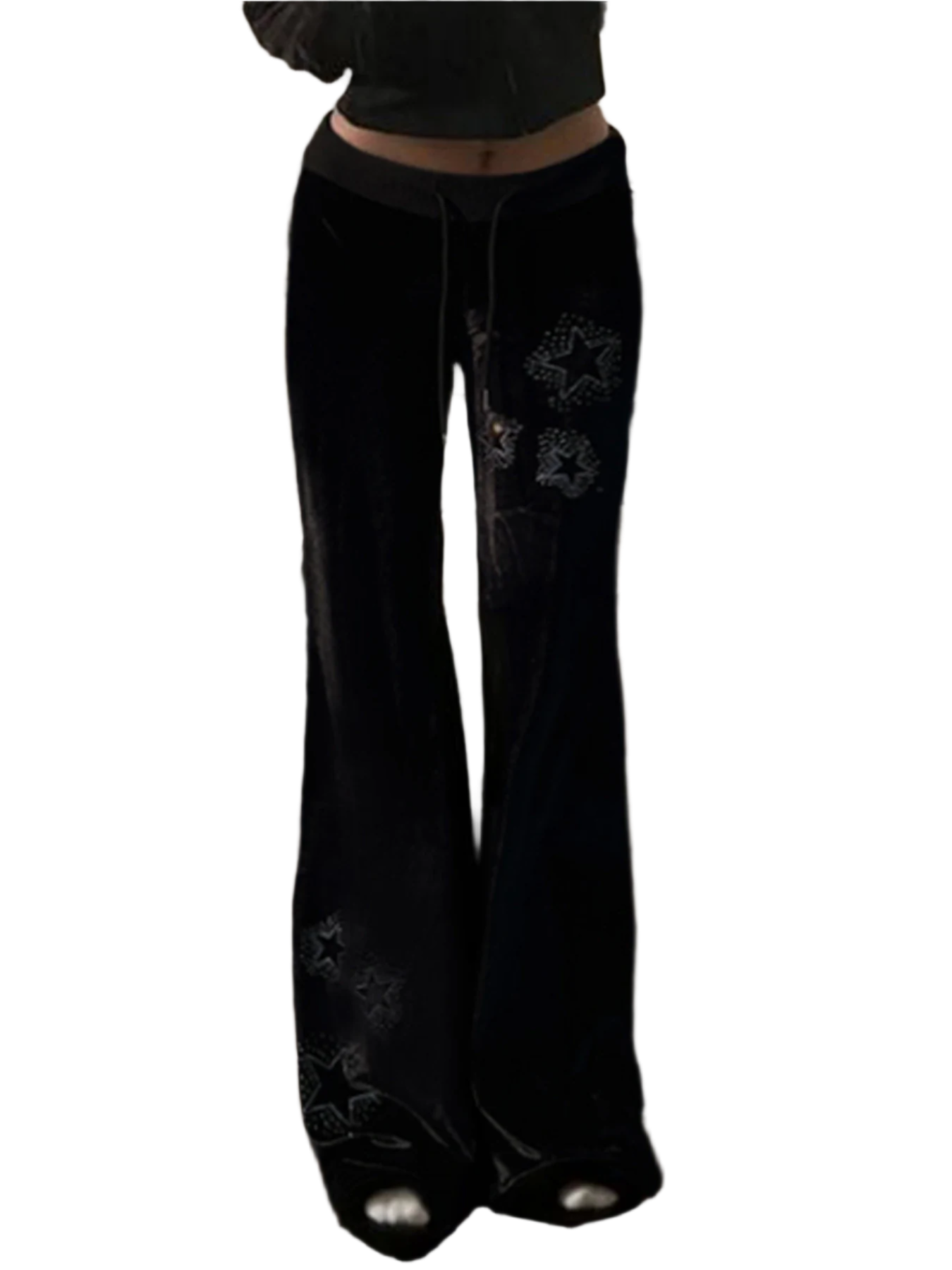 Low Wasited Velvet Pantz