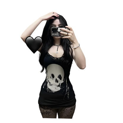 Skull Mini Dress