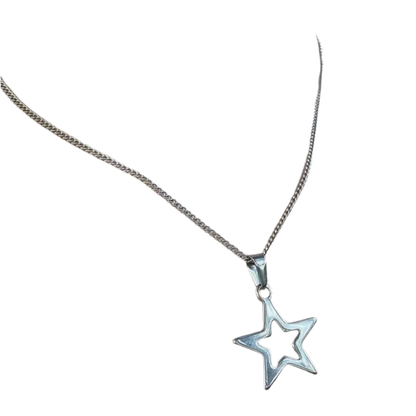 Silver Star Necklace