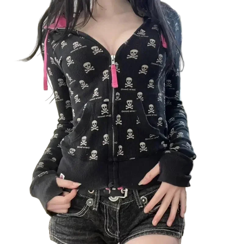 Skull Slim Fit Hoodiez