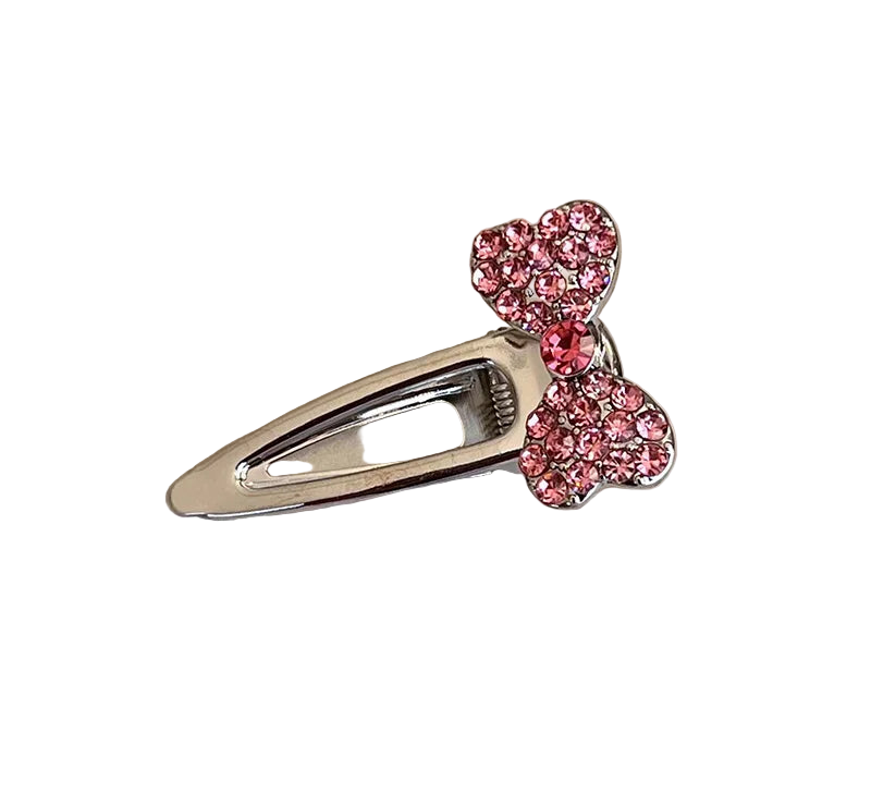 Multi Pink Gem Hair Clipz