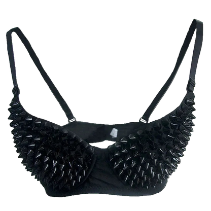 Rivet Punk Bralette