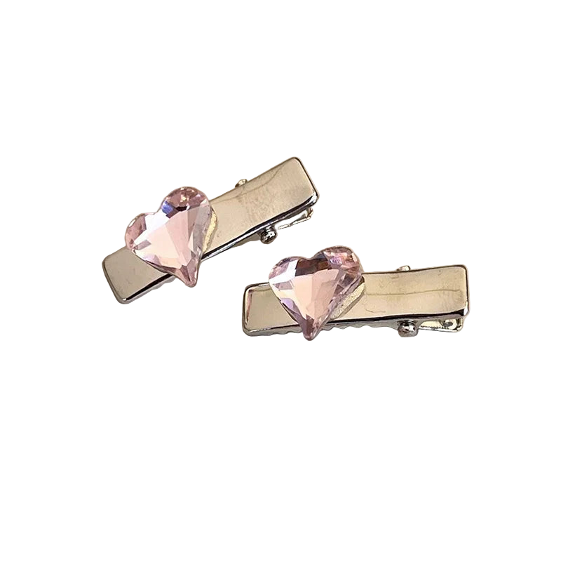 Multi Pink Gem Hair Clipz