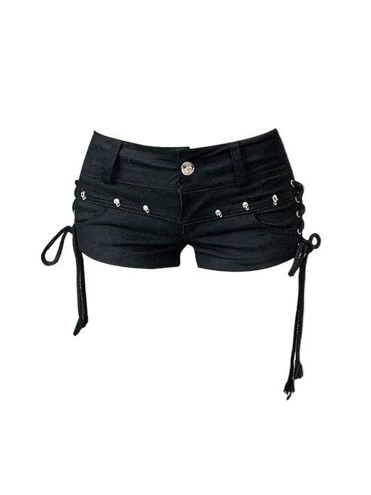 Low Waisted Denim Shortz