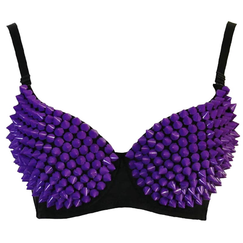 Rivet Punk Bralette