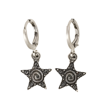 Pink & Black Earringz