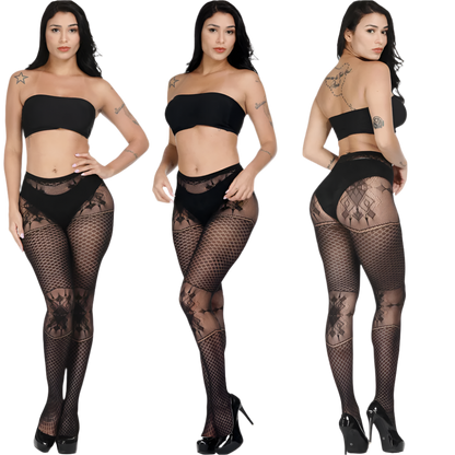 Multi Pattern Fishnet Tightz
