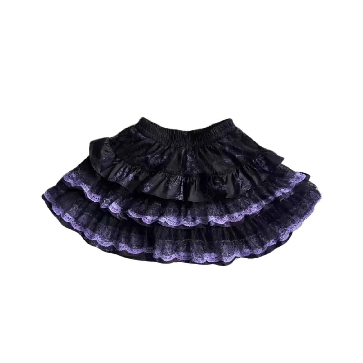 Lace Rufflez Skirt