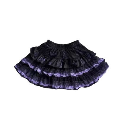 Lace Rufflez Skirt