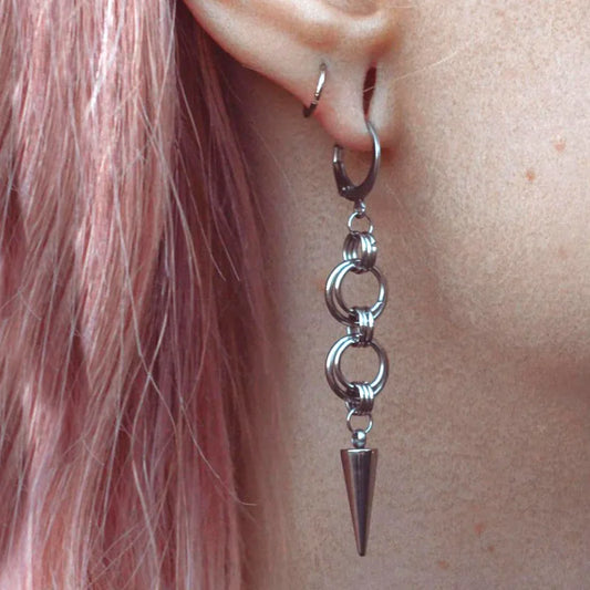 Multi Hoop with Rivet Earringz