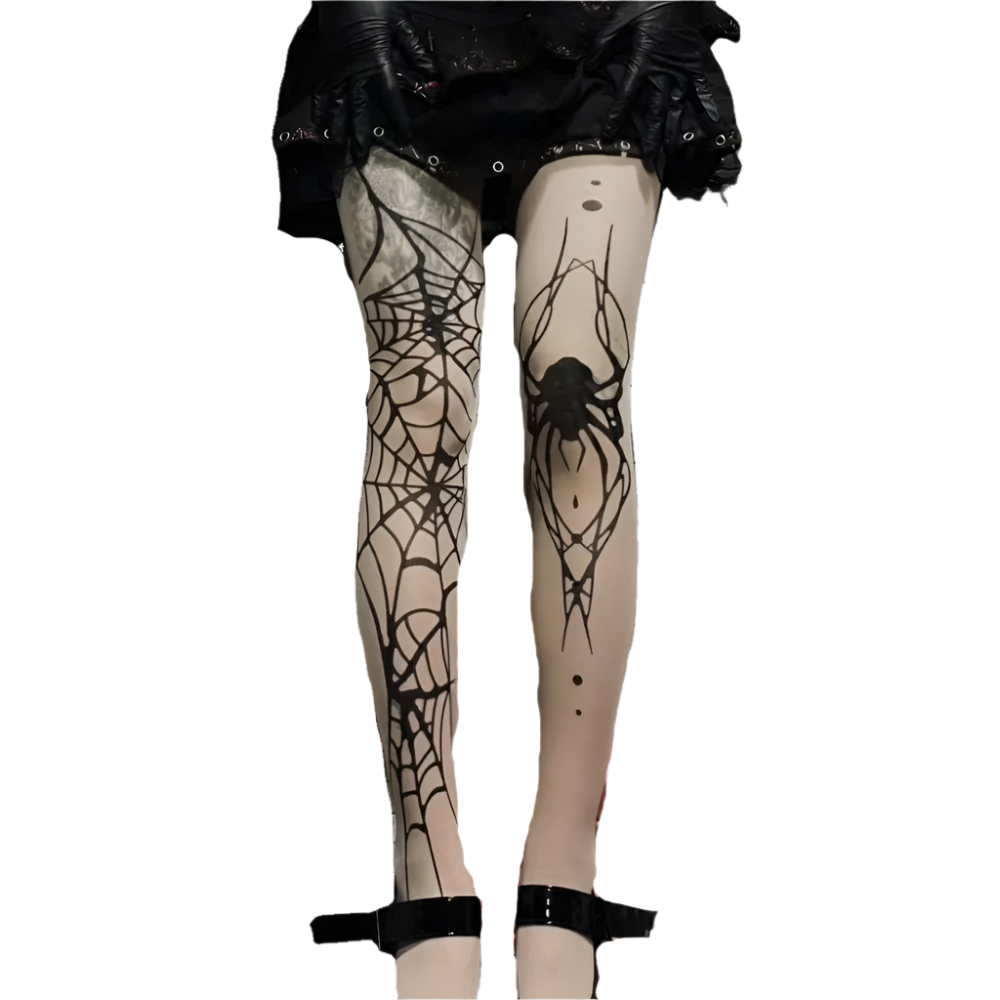 Spider Web Fishnet Tightz