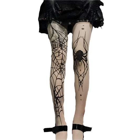 Spider Web Fishnet Tightz