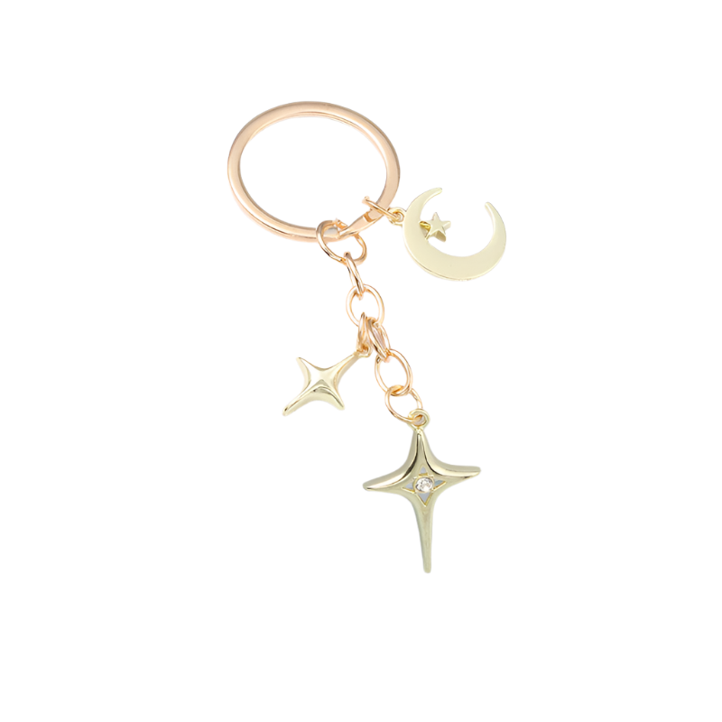 Star/ Moon Keychainz