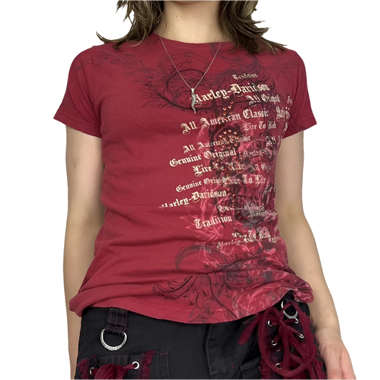 Slim Fit Y2k Topz