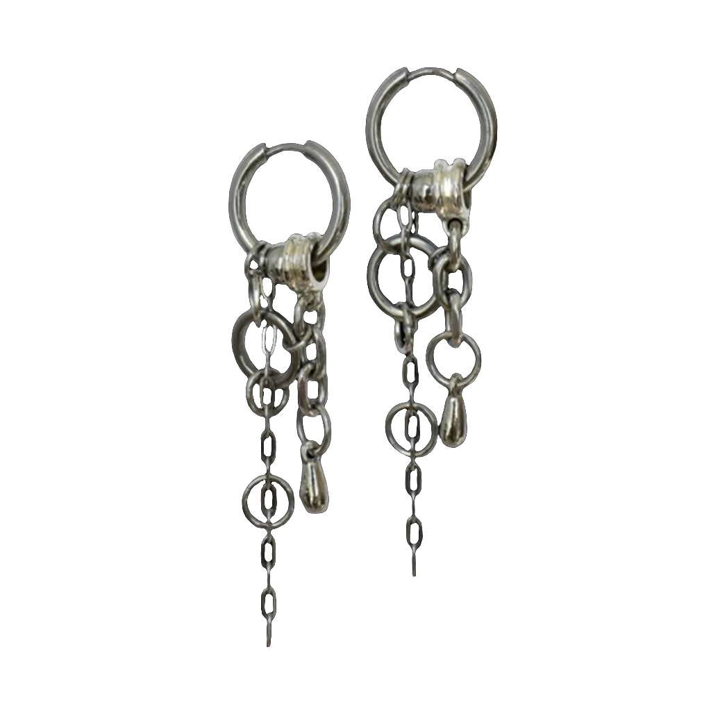 Multi Chain Drop Earringz