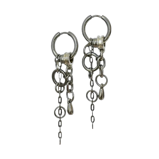 Multi Chain Drop Earringz