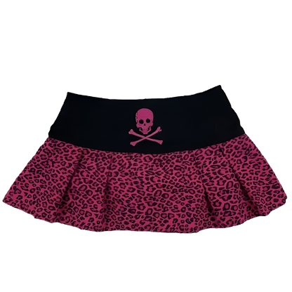 Pleated Mini Skirt with Bowz