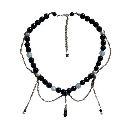 Beaded Necklacez with Chainz