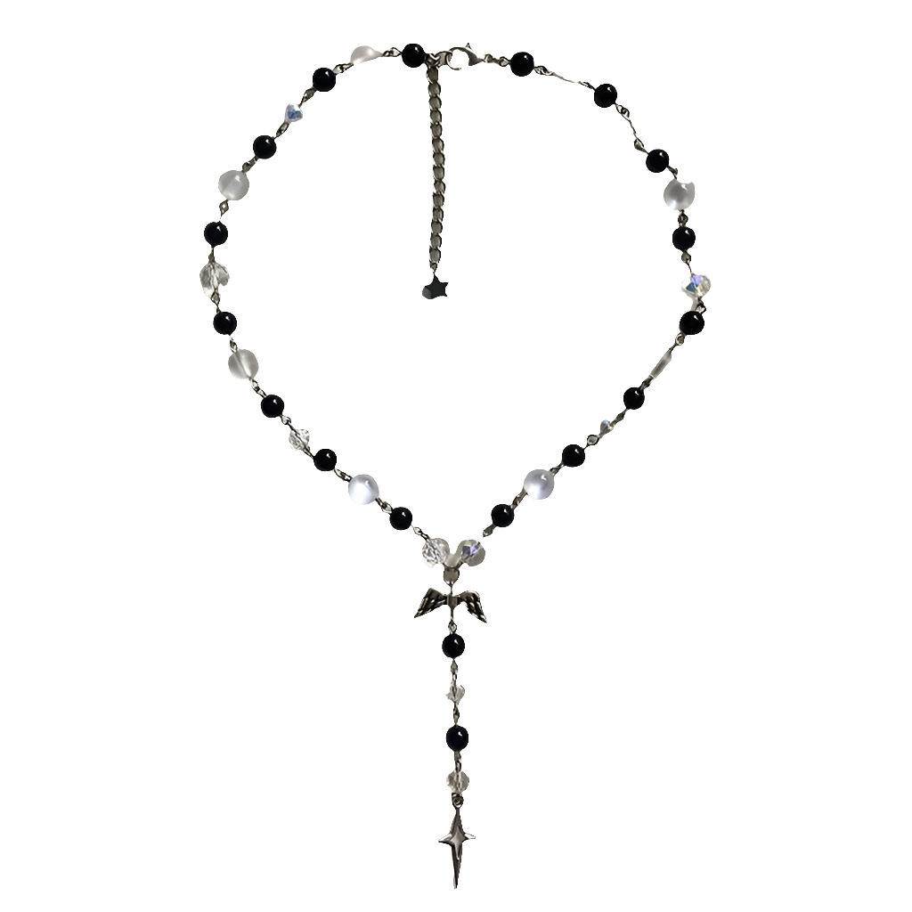 Beaded Necklacez with Chainz