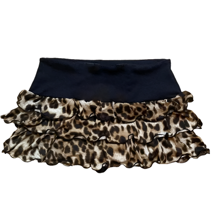 Pleated Mini Skirt with Bowz