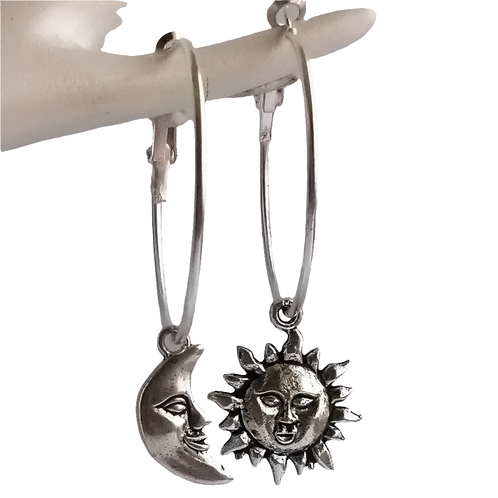 Drop Earringz with Bow Pendant and Heart