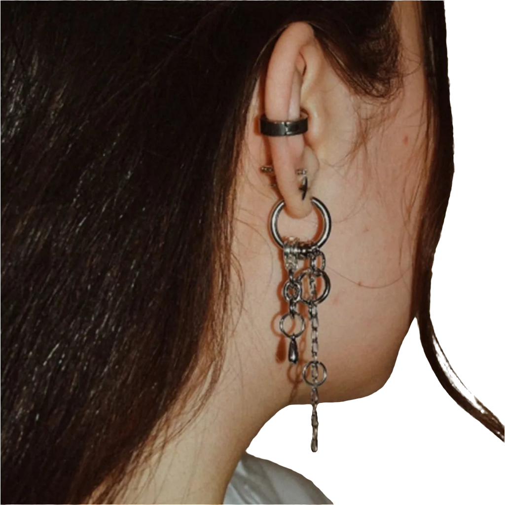 Multi Chain Drop Earringz