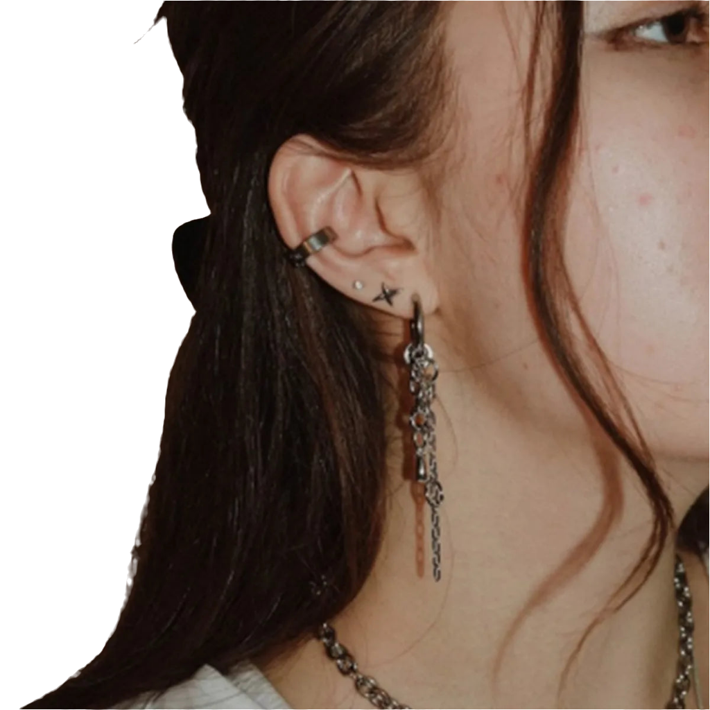 Multi Chain Drop Earringz