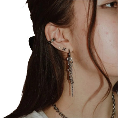 Multi Chain Drop Earringz