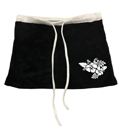 Pleated Mini Skirt with Bowz