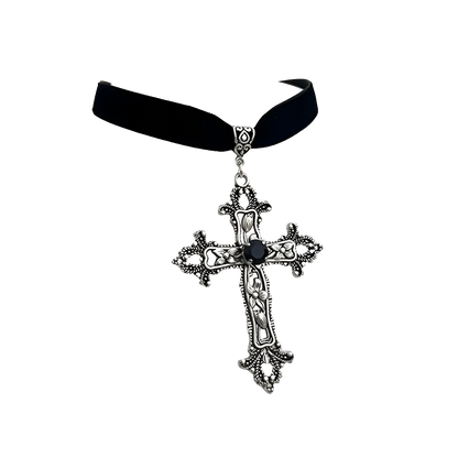 Choker with Cross