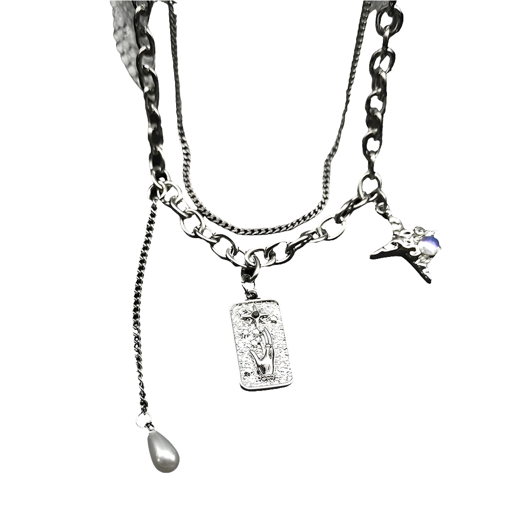 Choker with Star Pendantz