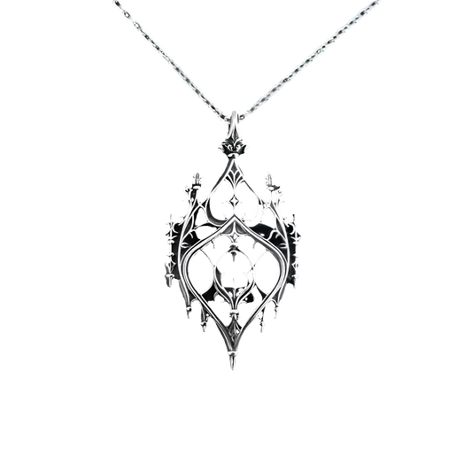 Castle Pendant Necklace