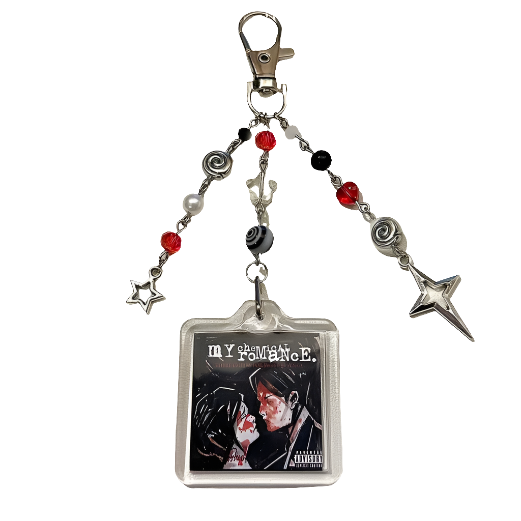 Handmade Three Cheers for Sweet Revenge Keychain