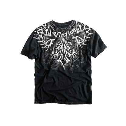 Oversized Cyber Graphic Tee