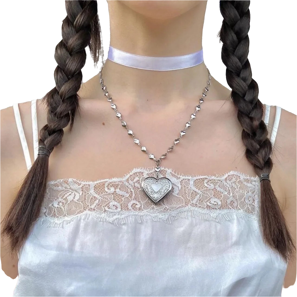 Grunge Necklacez with Pendantz
