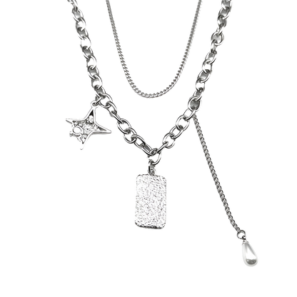 Choker with Star Pendantz