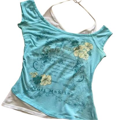 2 Piece Y2K Style Top