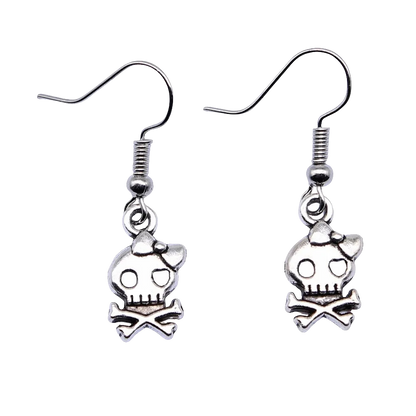 Skullz with Bowz Earringz