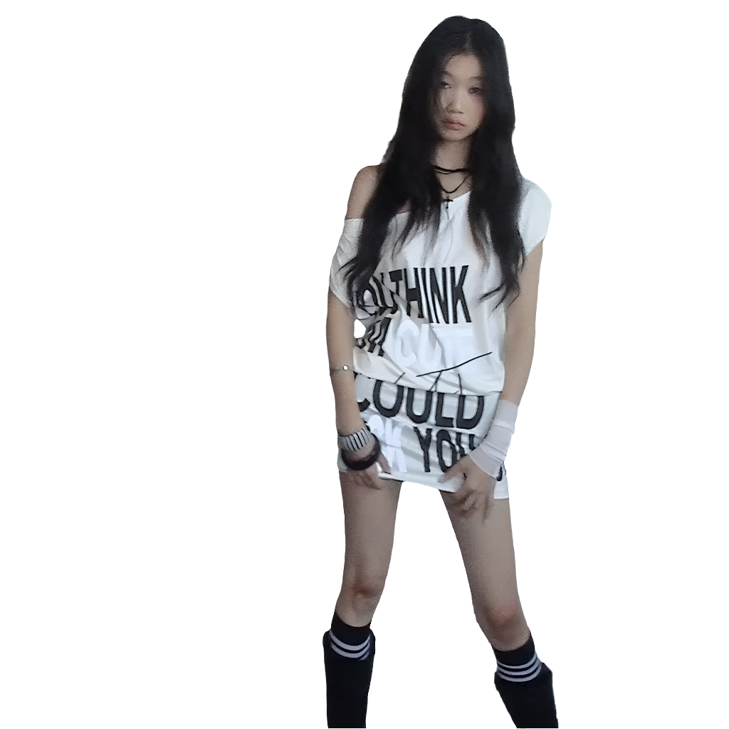 "You think I'm Cute But I Could F*ck You Up" T-shirt Dress
