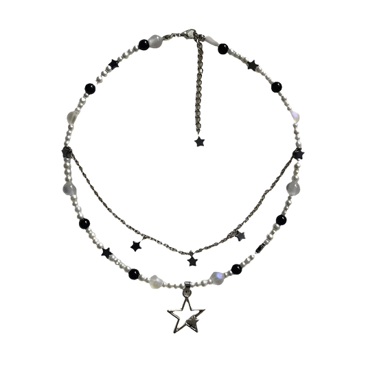 Beaded Necklacez with Chainz