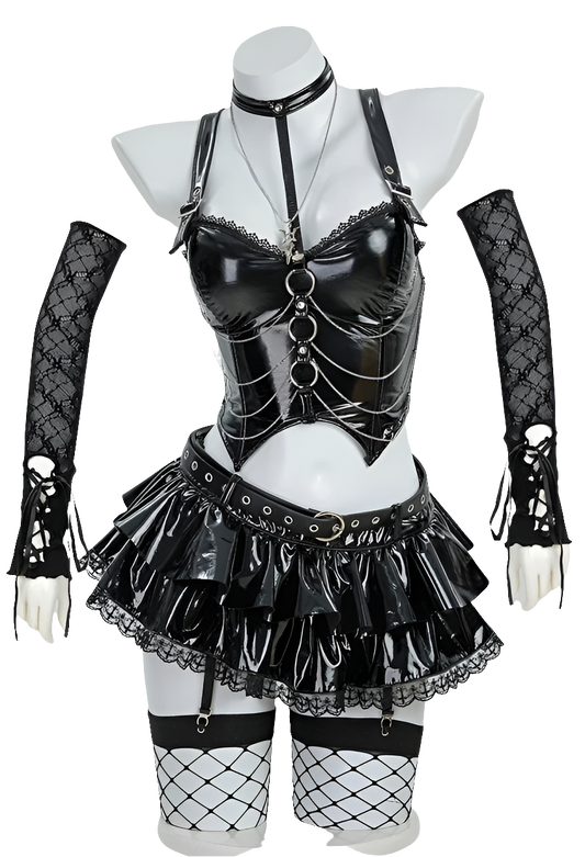 10pc Set of Leather Outfit