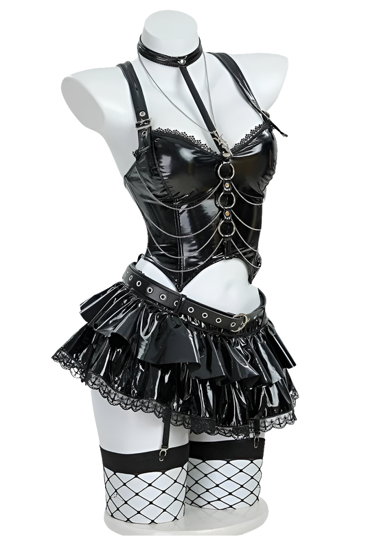 10pc Set of Leather Outfit